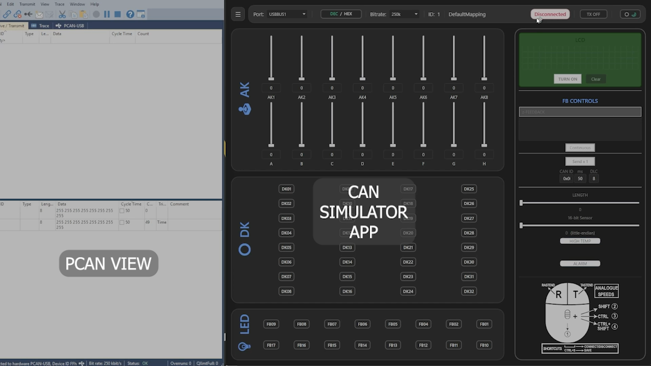 Cover image for the CAN Simulator Windows App project