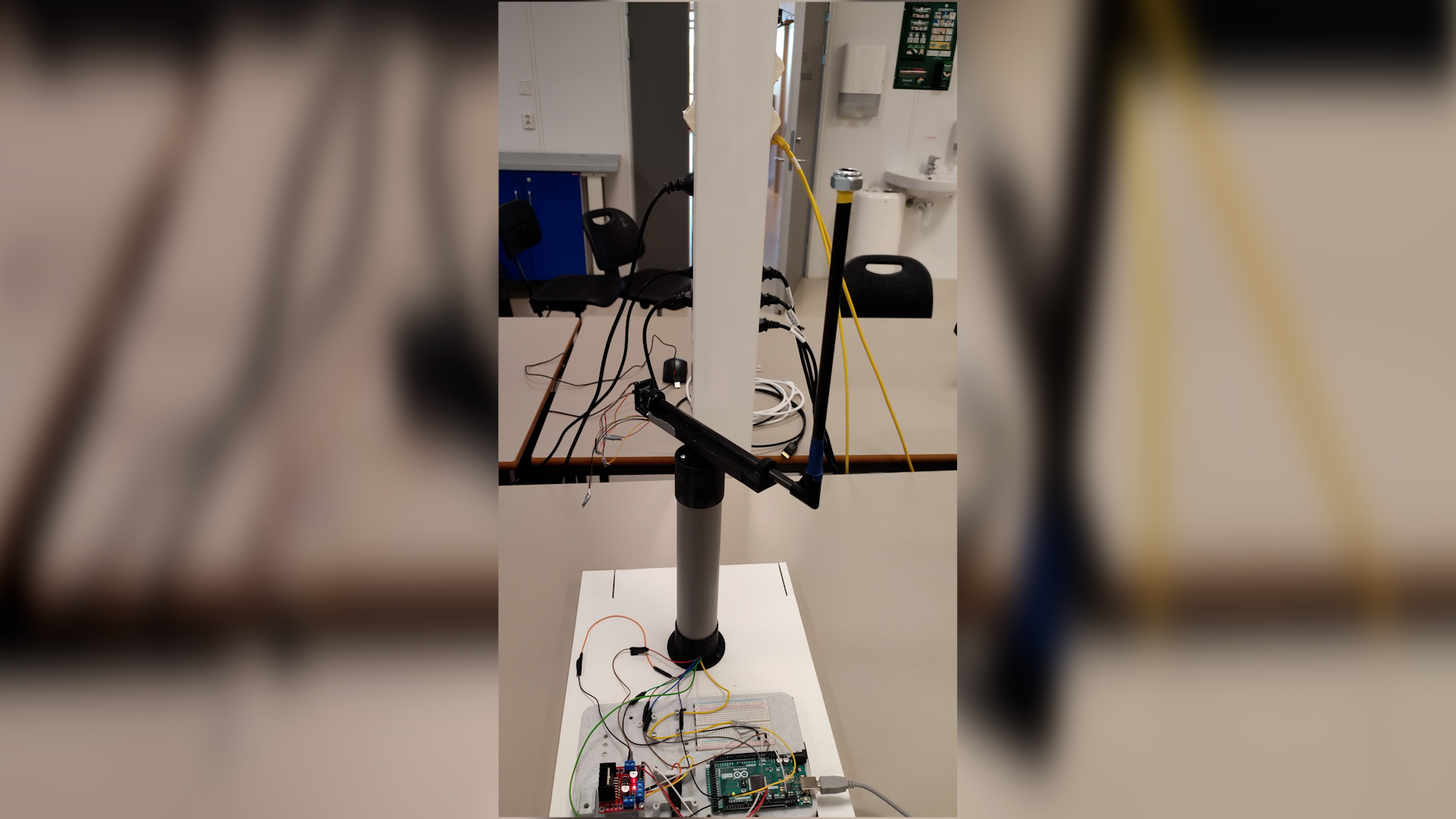 Cover image for the Furuta Pendulum Control System project